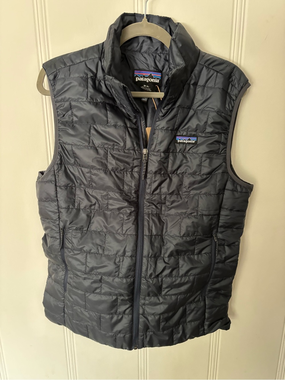 Patagonia "smolder blue" nano puff Vest